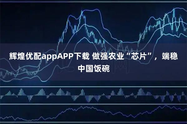 辉煌优配appAPP下载 做强农业“芯片”，端稳中国饭碗