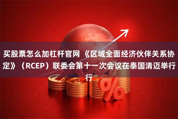 买股票怎么加杠杆官网 《区域全面经济伙伴关系协定》（RCEP）联委会第十一次会议在泰国清迈举行